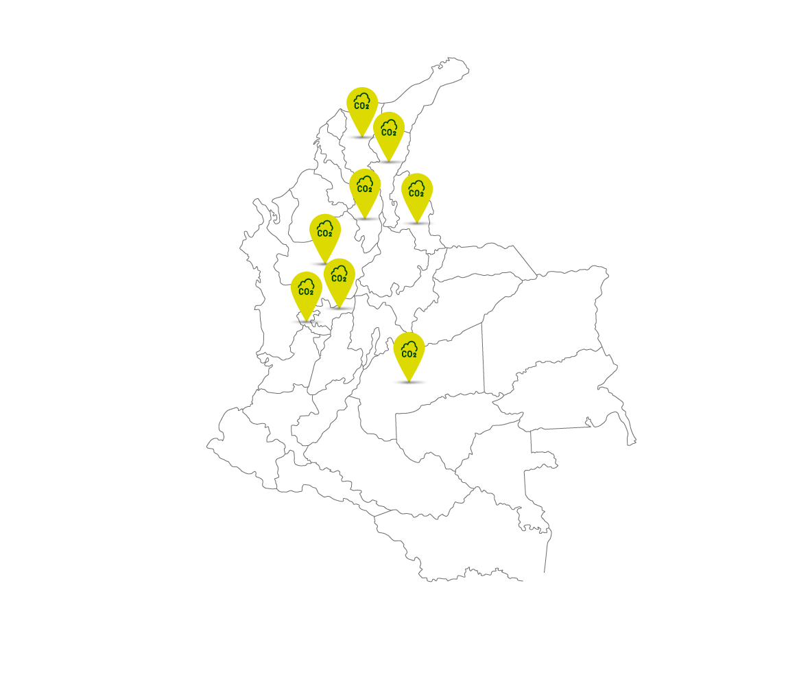 Mapa Huella de Carbono