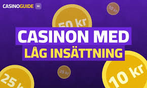Casino med Minsta Insättning Spela Smart och Säkert
